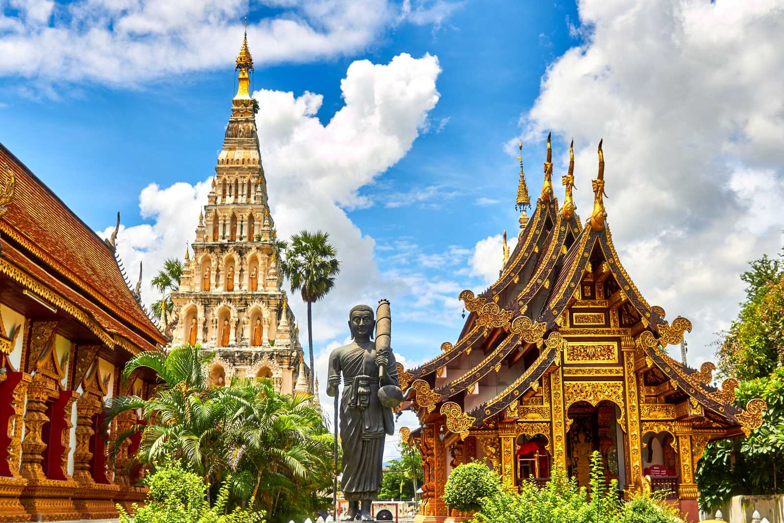 Sochy a památky v Thajsku